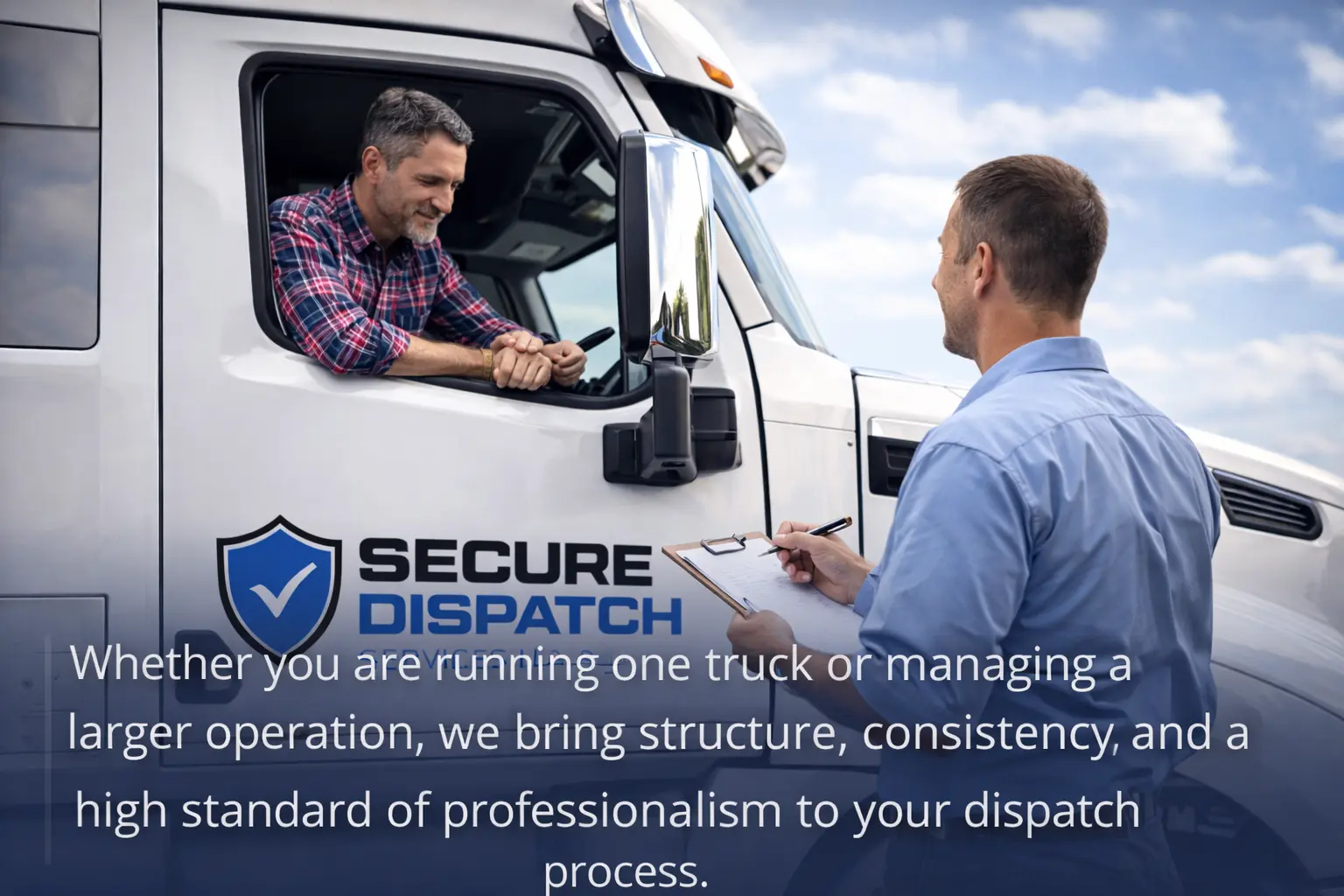 Flatbed and specialized load dispatch support